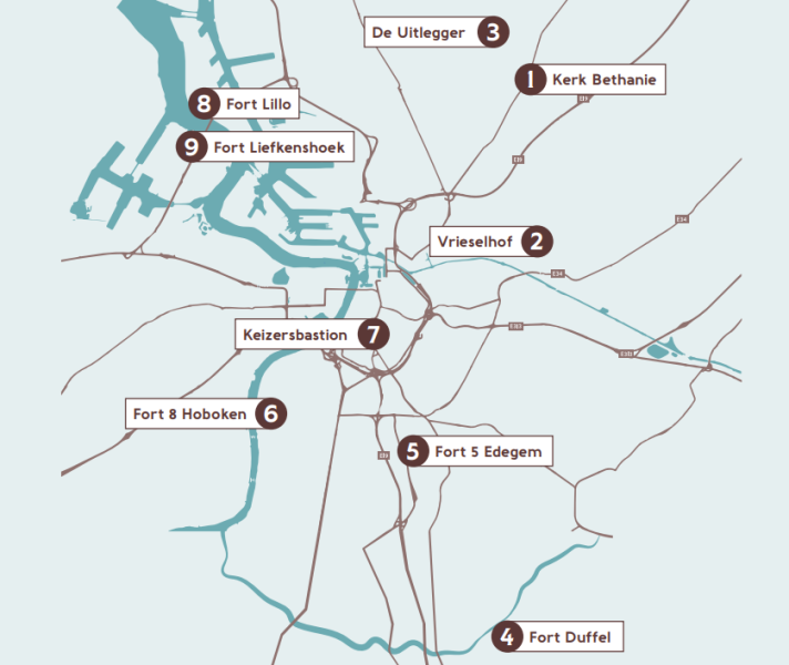 Interlinie Locaties